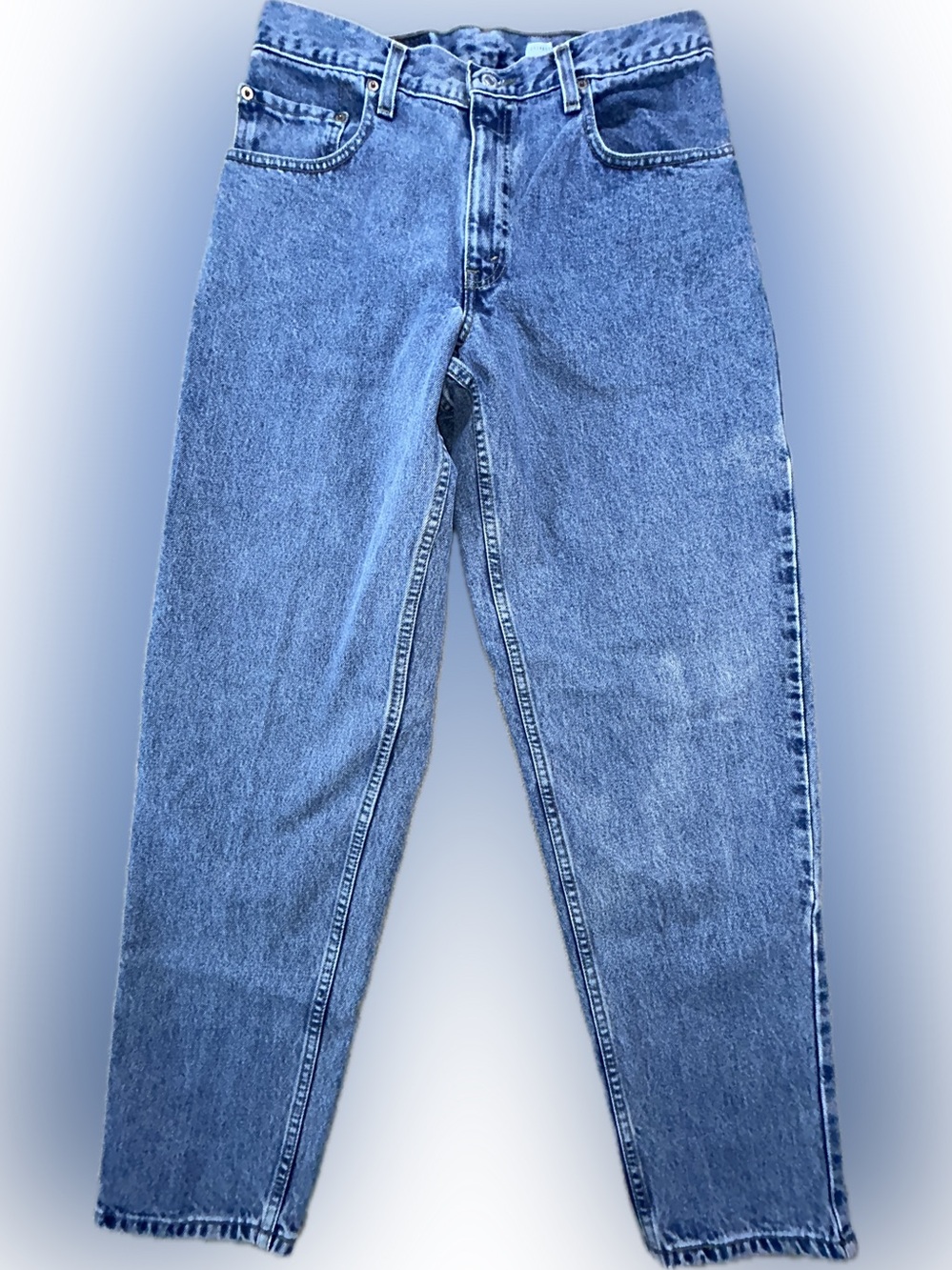 Vintage 90s Levis‎ 560 Loose Fit Tapered Leg Jeans Blue 32x32 Tag Fits 31x31.5